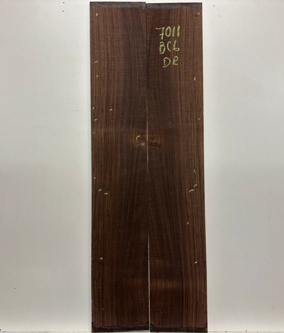 Segundos juegos de fondo y aros de caoba hondureña genuina