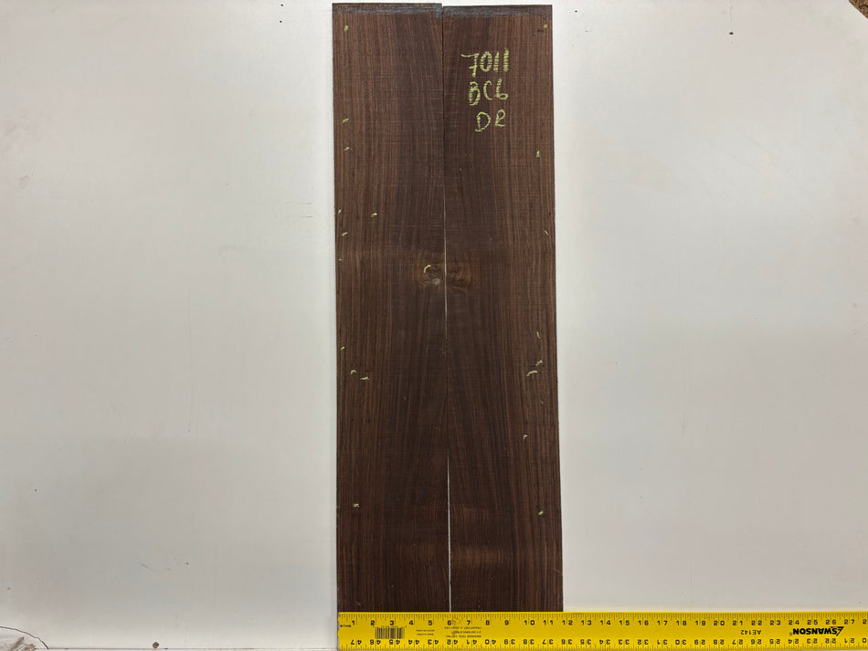 Segundos juegos de fondo y aros de caoba hondureña genuina