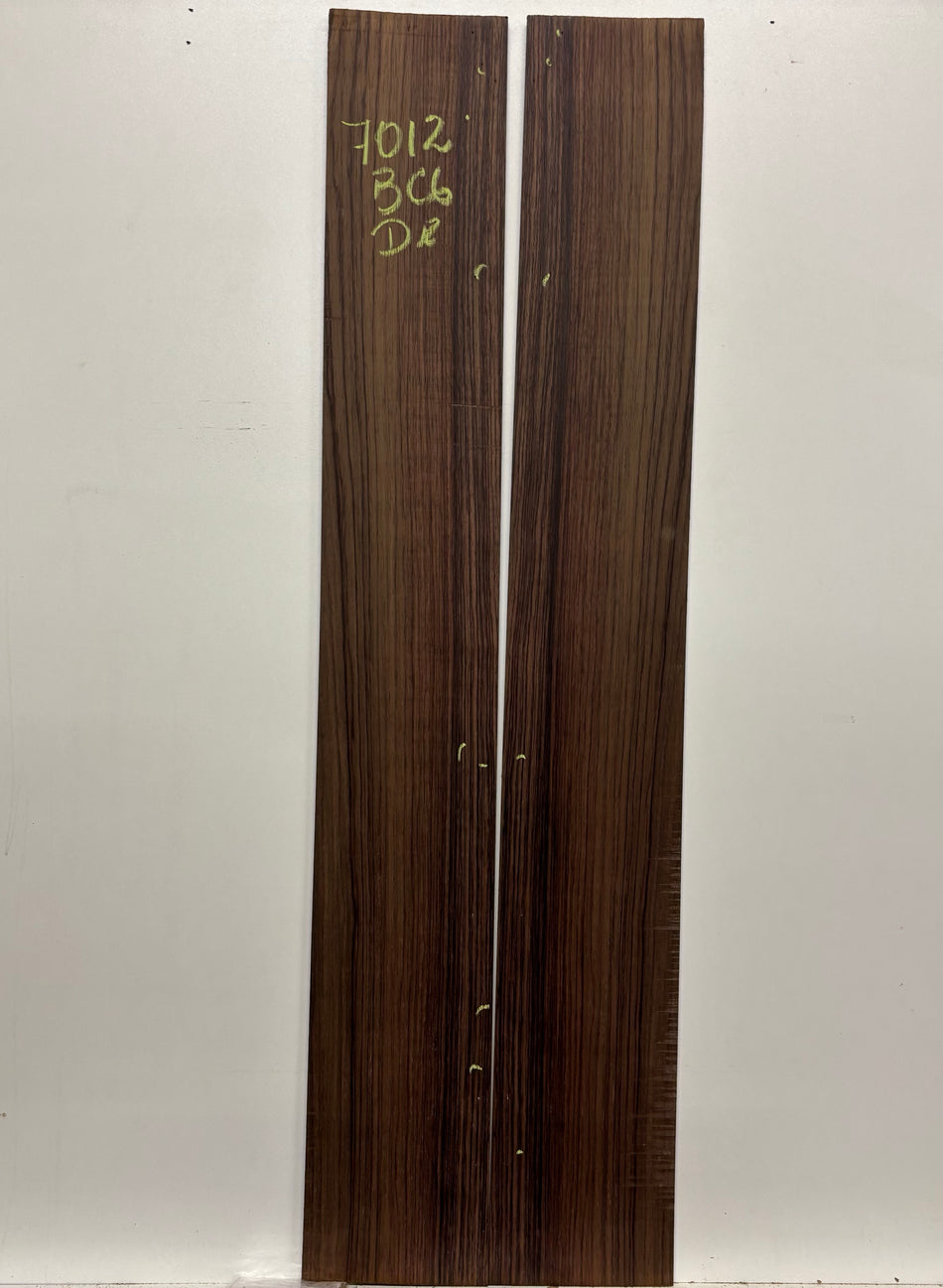 Segundos juegos de fondo y aros de caoba hondureña genuina