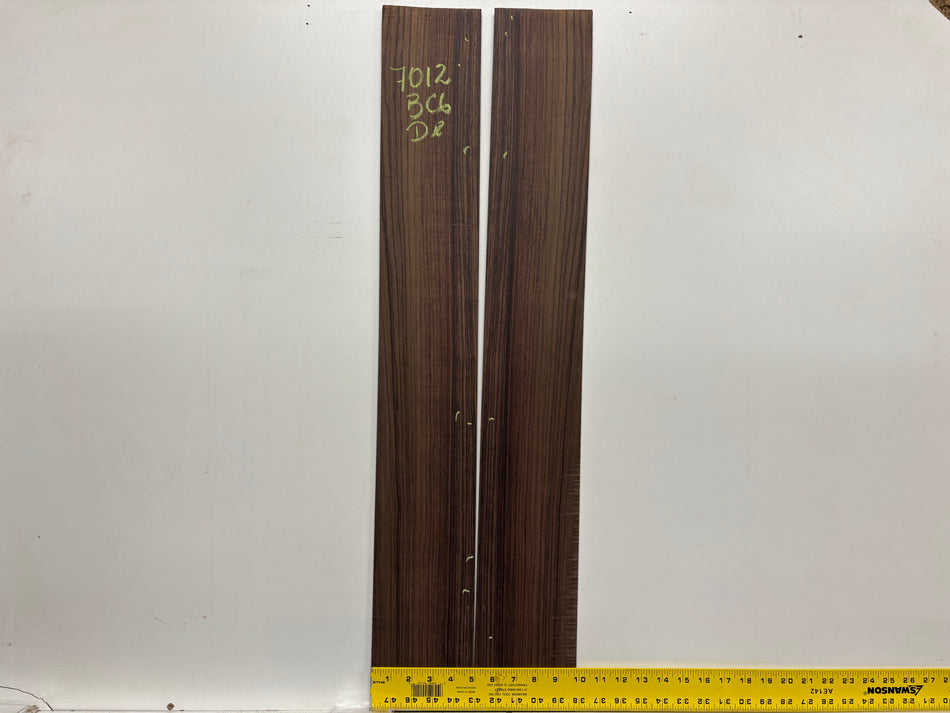 Segundos juegos de fondo y aros de caoba hondureña genuina