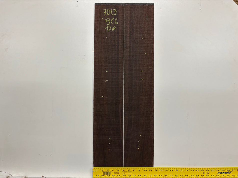Segundos juegos de fondo y aros de caoba hondureña genuina