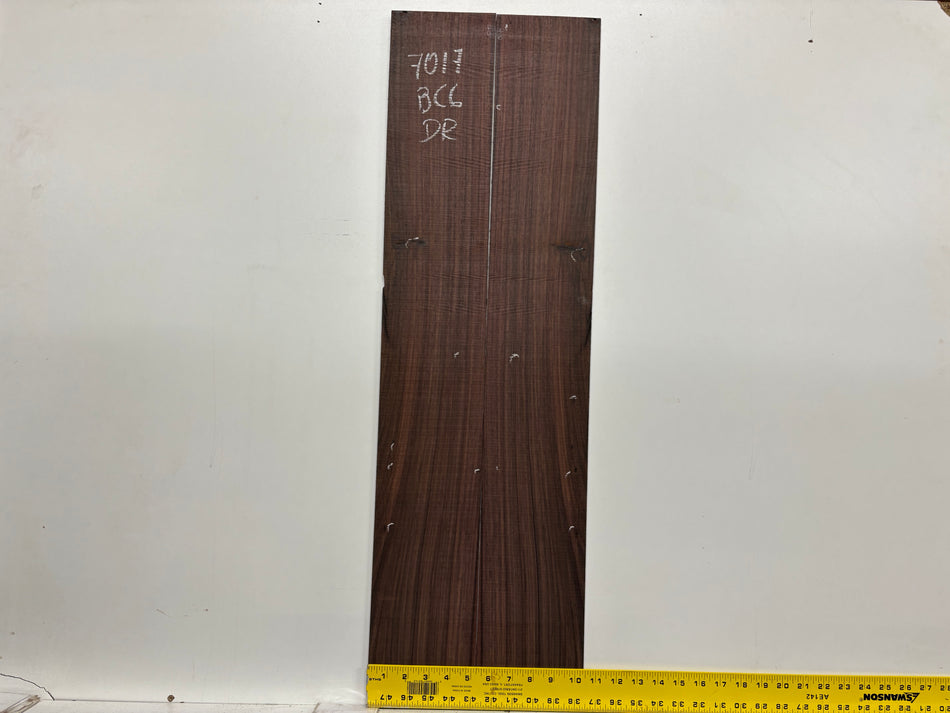 Segundos juegos de fondo y aros de caoba hondureña genuina