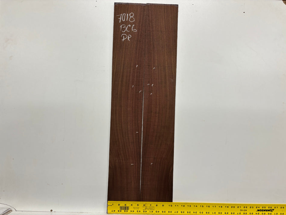 Segundos juegos de fondo y aros de caoba hondureña genuina