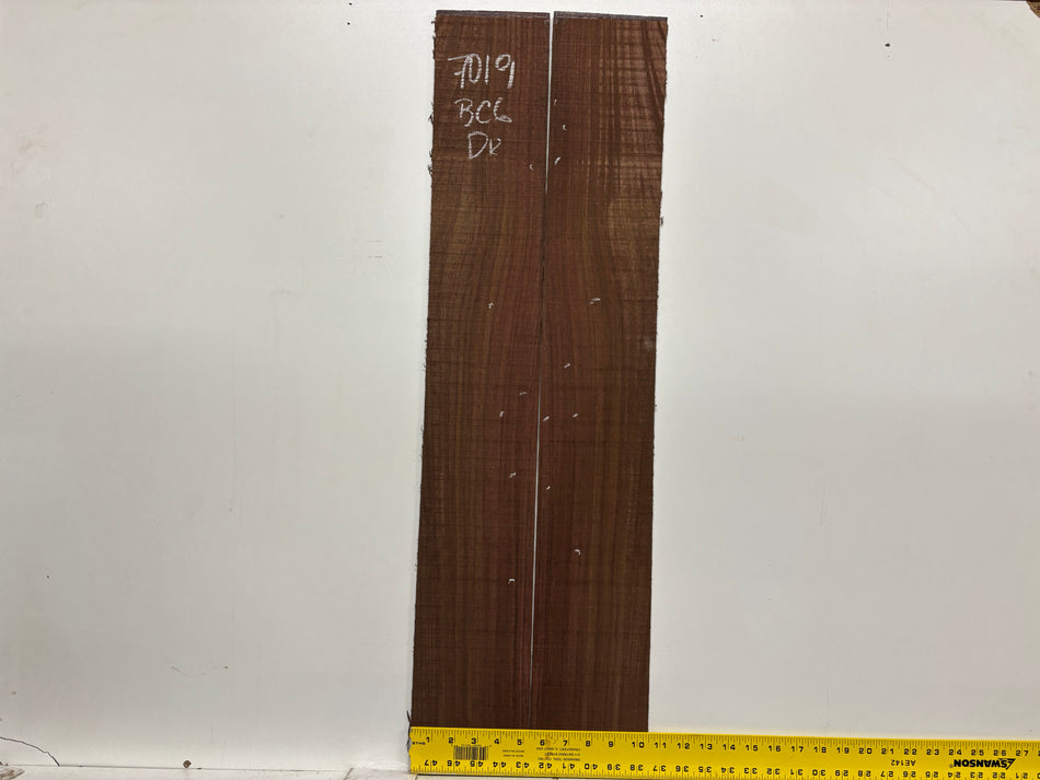 Segundos juegos de fondo y aros de caoba hondureña genuina