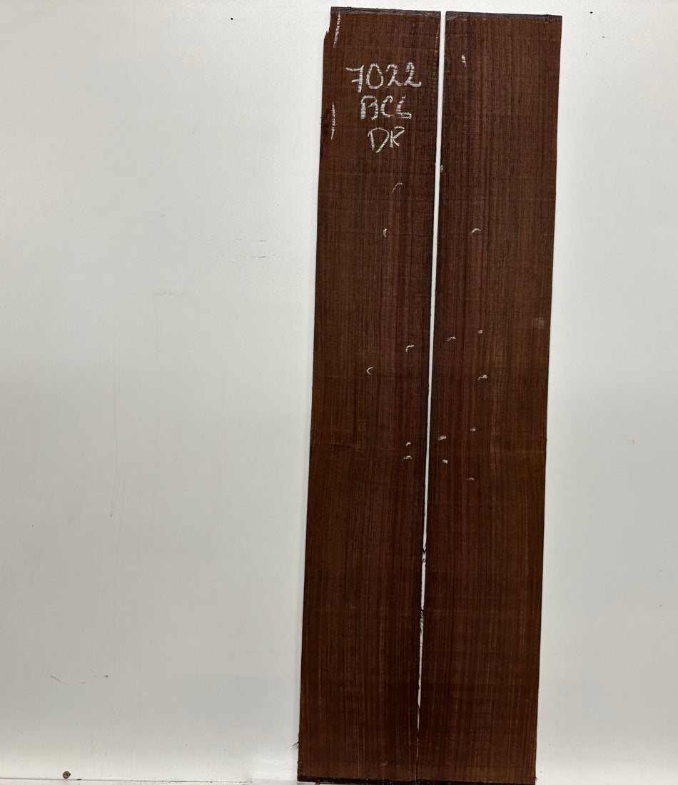 Segundos juegos de fondo y aros de caoba hondureña genuina