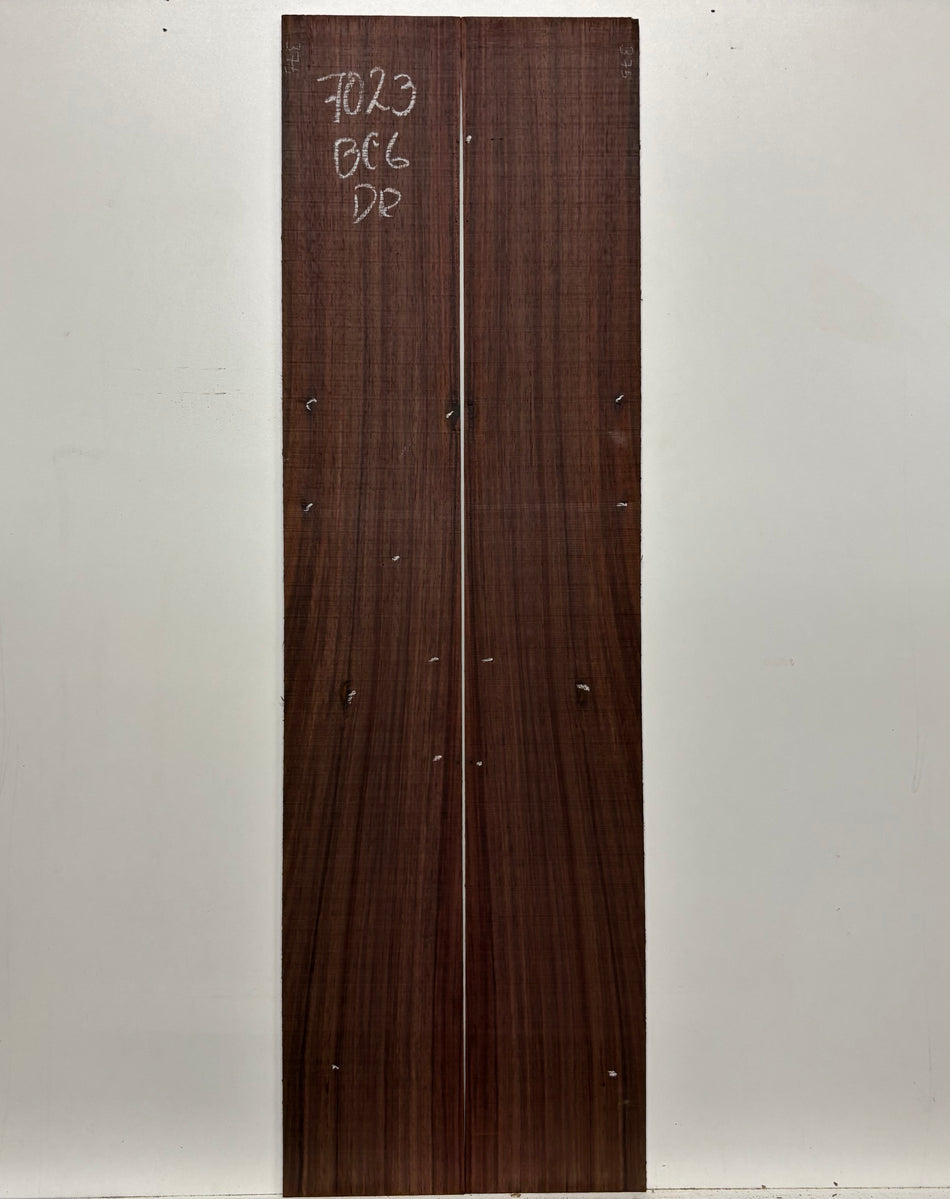 Segundos juegos de fondo y aros de caoba hondureña genuina