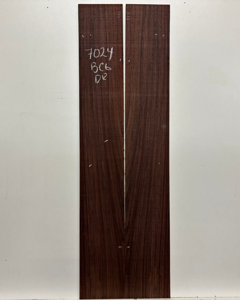 Segundos juegos de fondo y aros de caoba hondureña genuina