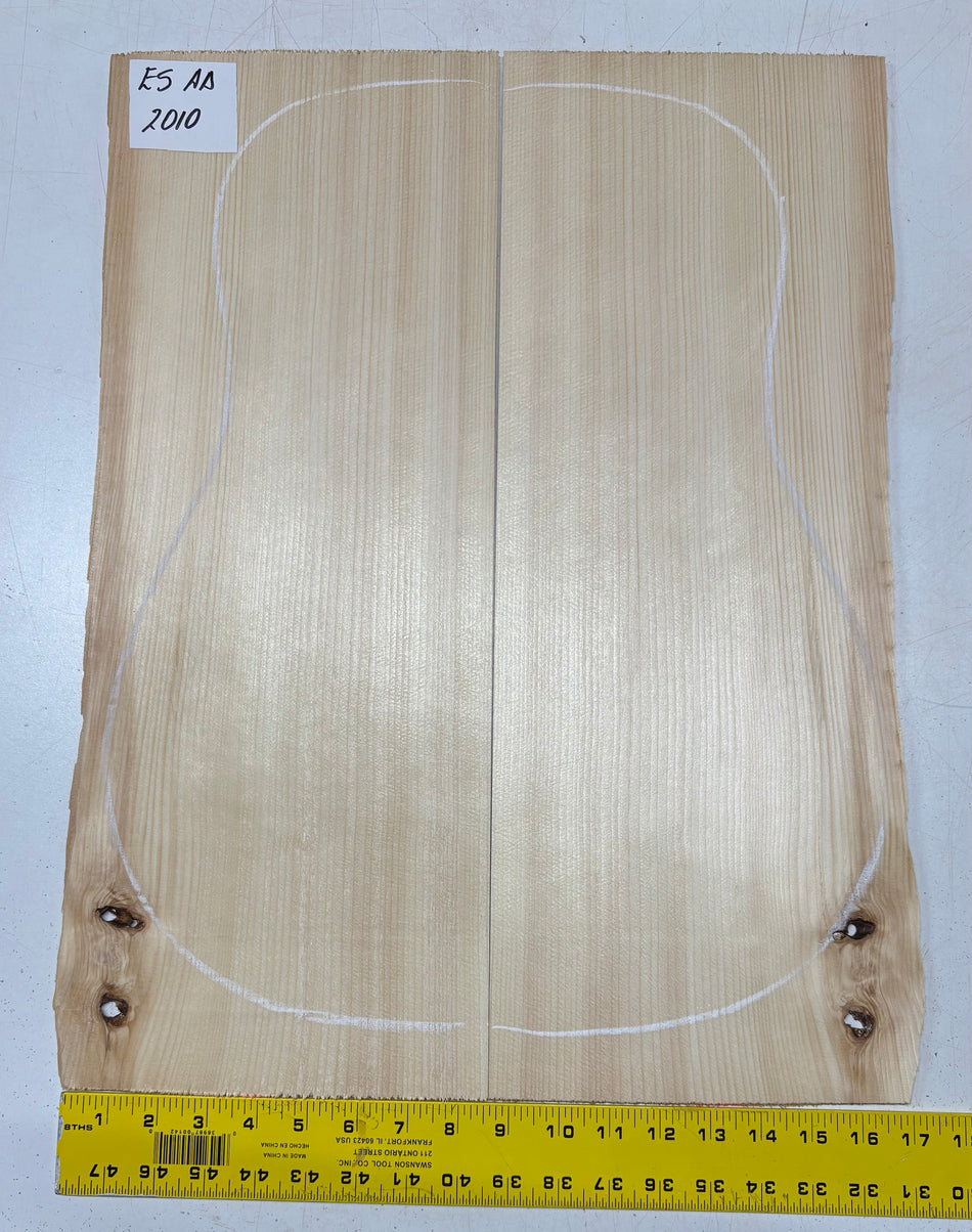 Engelmann Spruce Guitar Top For Dreadnought Guitars ES AA #2010