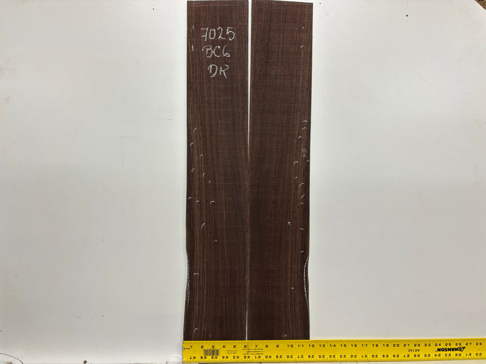 Segundos juegos de fondo y aros de caoba hondureña genuina