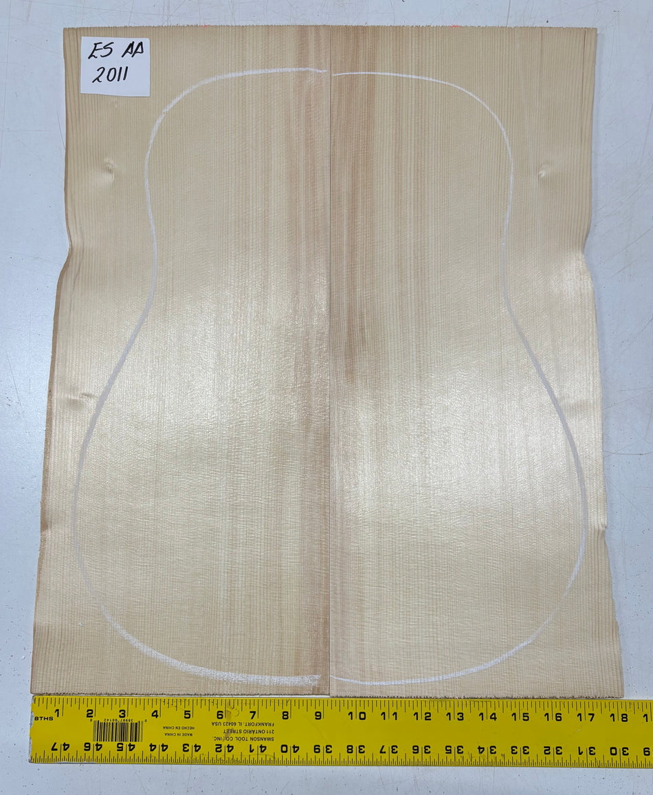 Engelmann Spruce Guitar Top For Dreadnought Guitars ES AA #2011