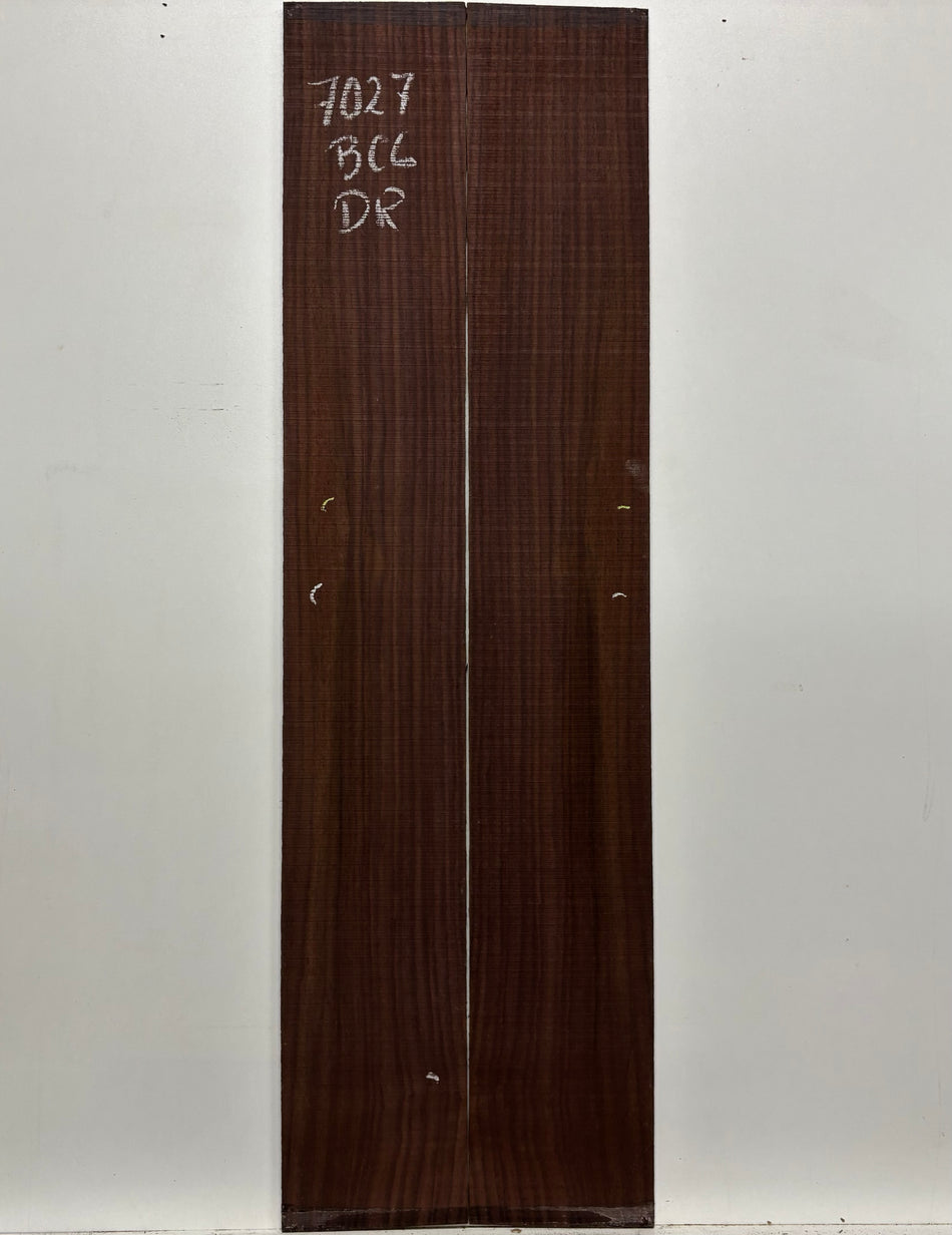 Segundos juegos de fondo y aros de caoba hondureña genuina