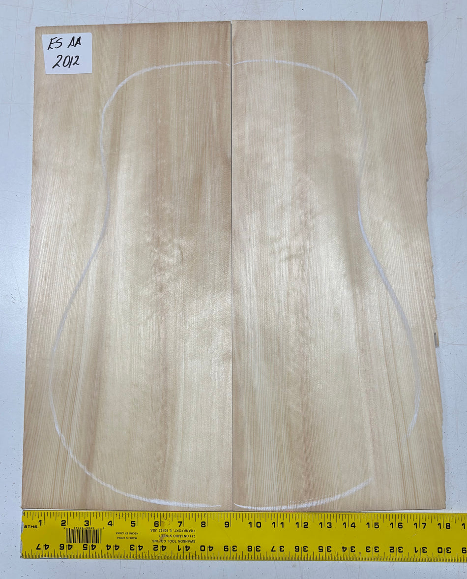 Engelmann Spruce Guitar Top For Dreadnought Guitars ES AA #2012