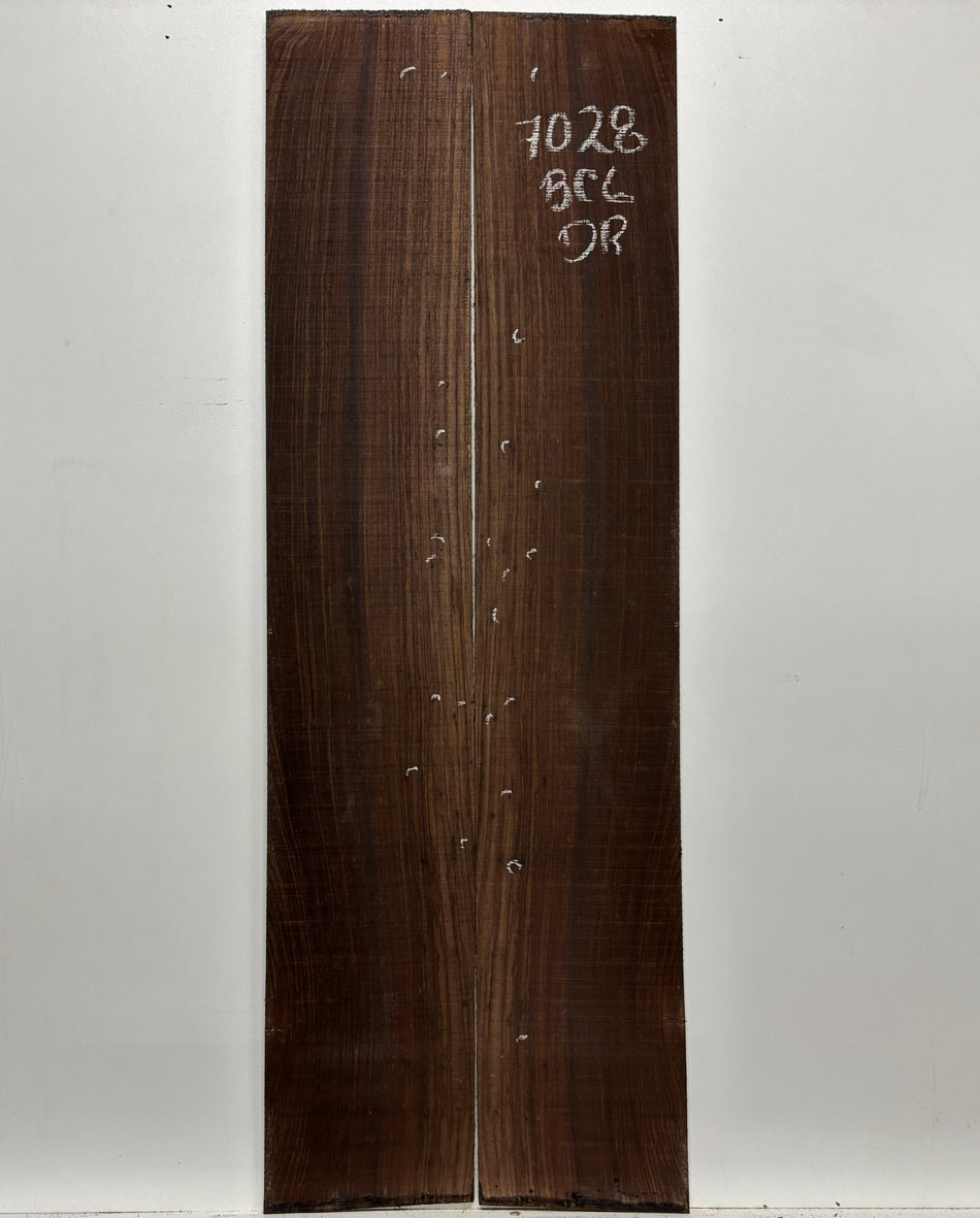 Segundos juegos de fondo y aros de caoba hondureña genuina