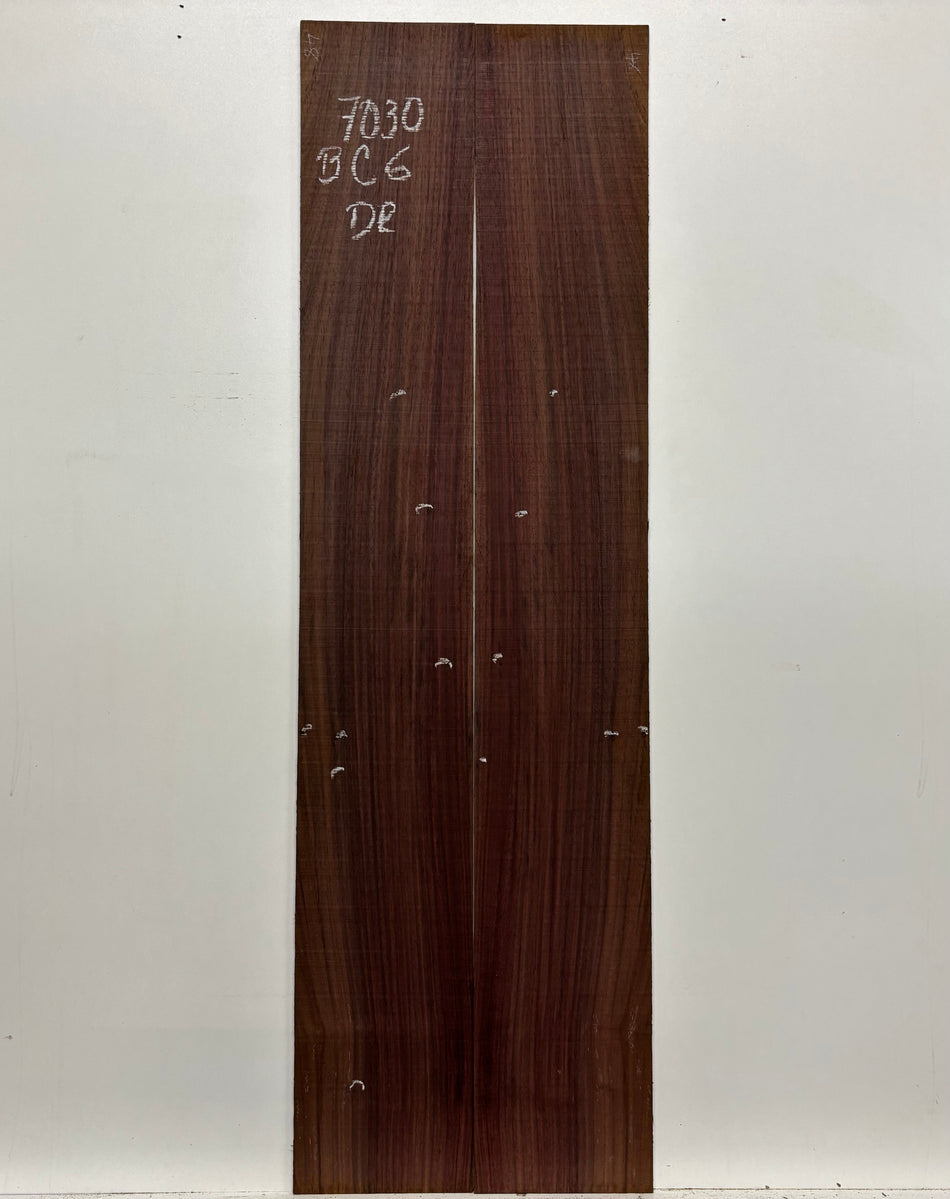 Segundos juegos de fondo y aros de caoba hondureña genuina