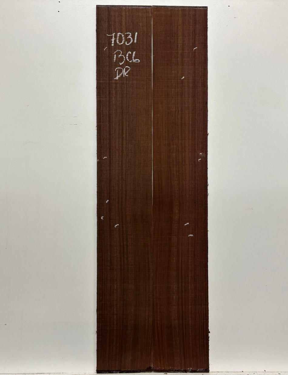 Segundos juegos de fondo y aros de caoba hondureña genuina