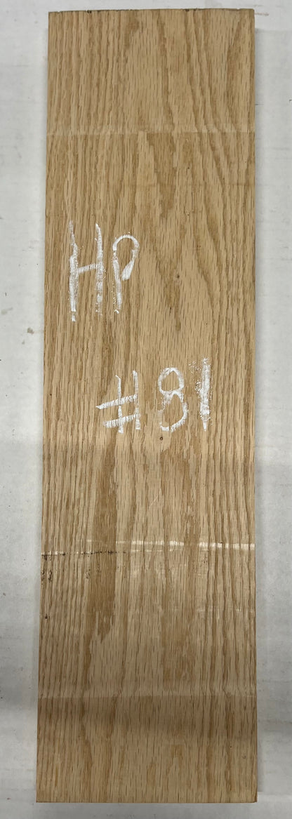 Red Oak Thin Stock Three Dimensional Lumber Board 21&quot;x5-1/2&quot;x7/8&quot; 