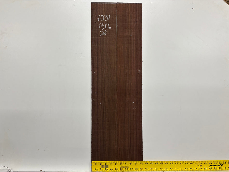 Segundos juegos de fondo y aros de caoba hondureña genuina