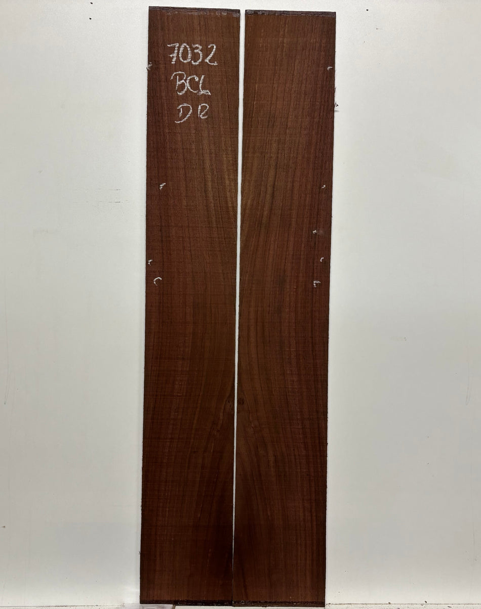 Segundos juegos de fondo y aros de caoba hondureña genuina