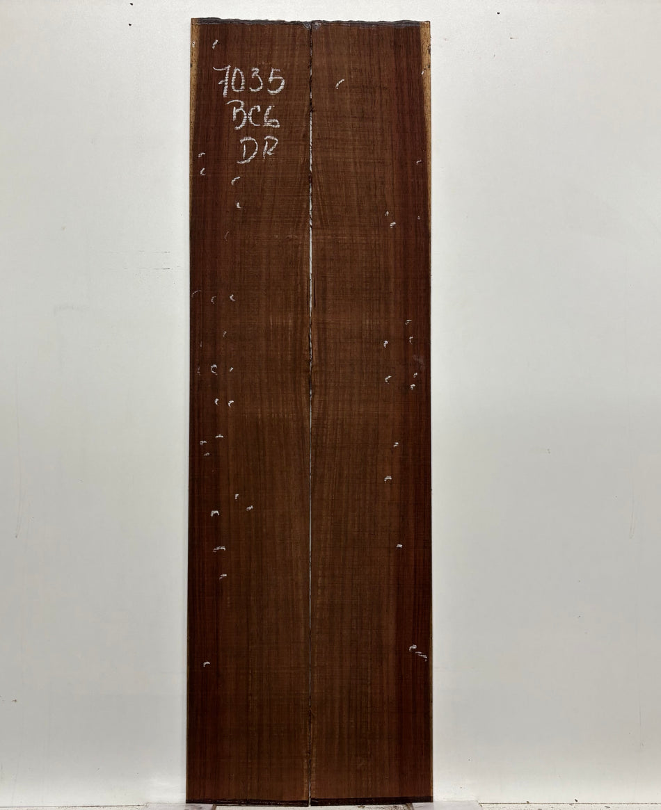 Segundos juegos de fondo y aros de caoba hondureña genuina