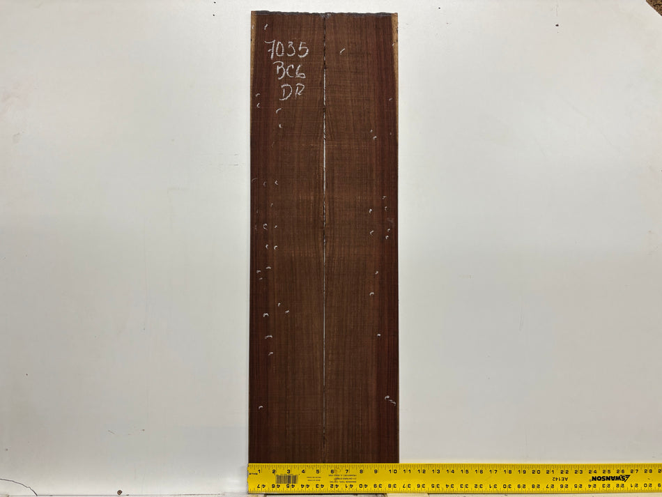 Segundos juegos de fondo y aros de caoba hondureña genuina