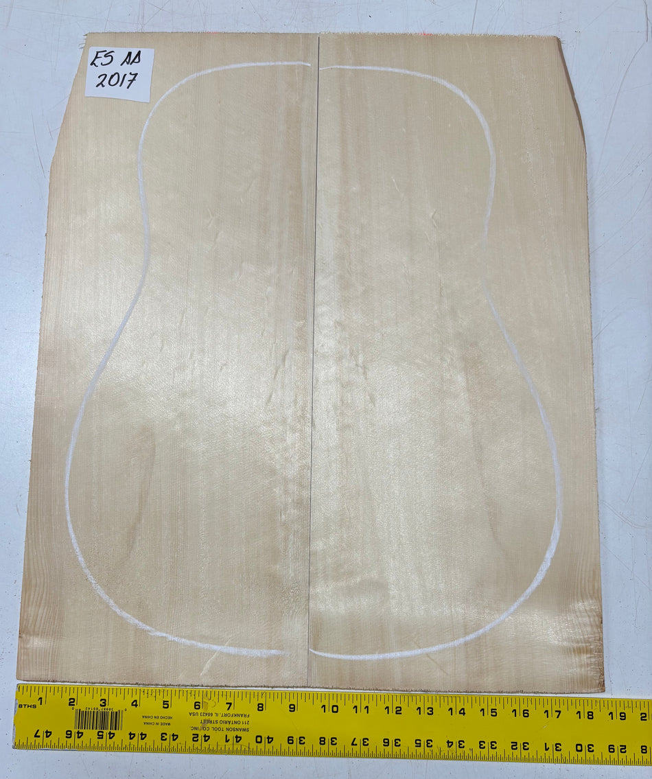 Engelmann Spruce Guitar Top For Dreadnought Guitars ES AA #2017