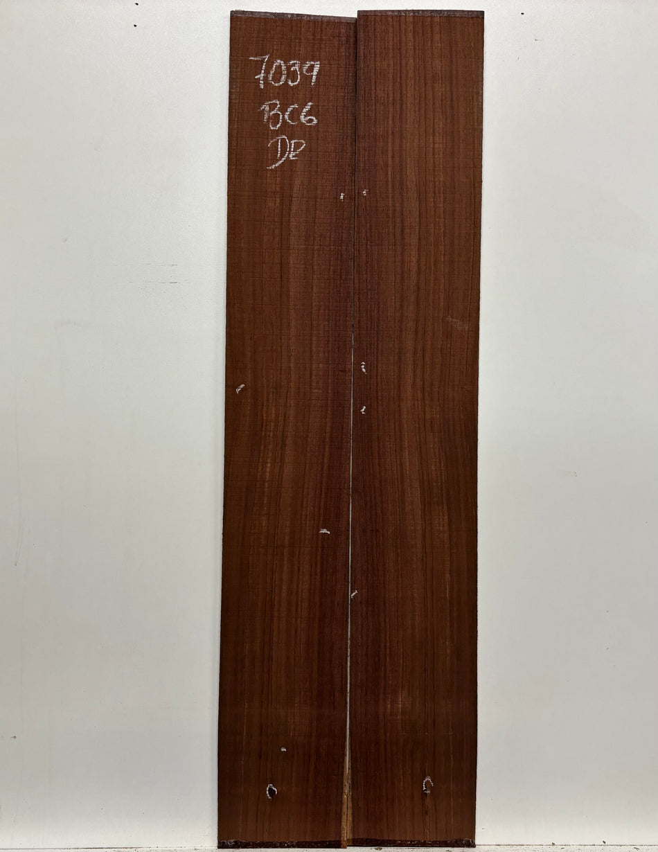 Segundos juegos de fondo y aros de caoba hondureña genuina