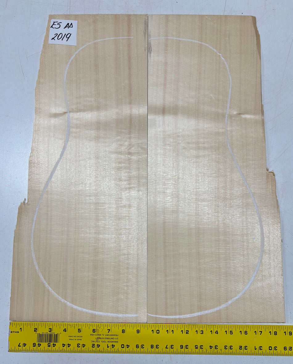 Engelmann Spruce Guitar Top For Dreadnought Guitars ES AA #2019