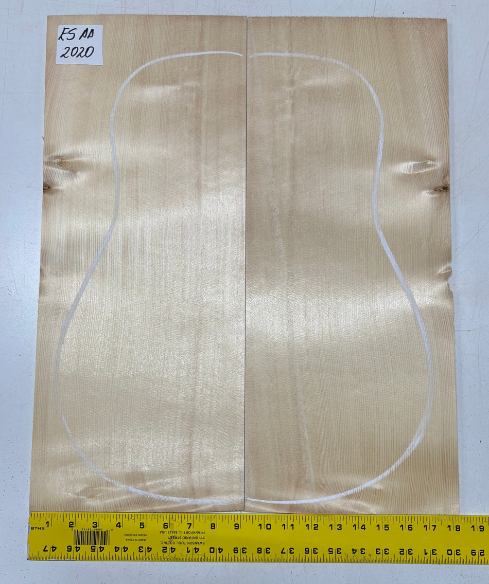 Engelmann Spruce Guitar Top For Dreadnought Guitars ES AA #2020