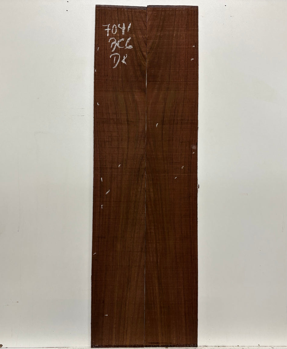 Segundos juegos de fondo y aros de caoba hondureña genuina