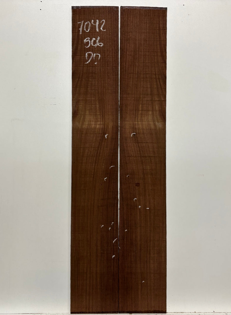 Segundos juegos de fondo y aros de caoba hondureña genuina