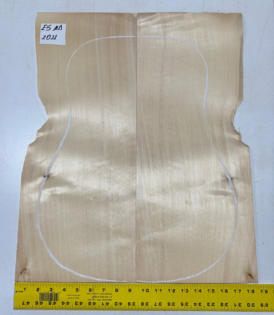 Engelmann Spruce Guitar Top For Dreadnought Guitars ES AA #2021
