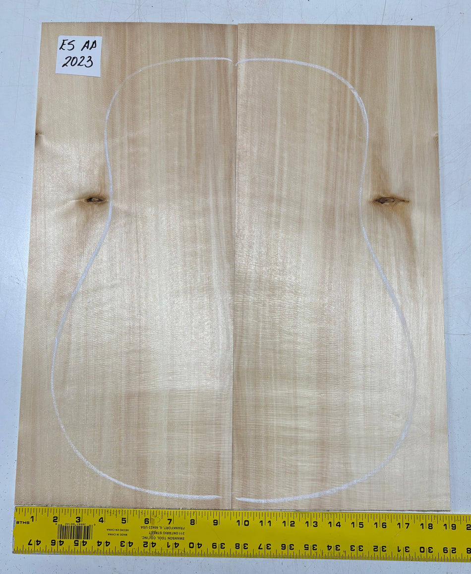Engelmann Spruce Guitar Top For Dreadnought Guitars ES AA #2023