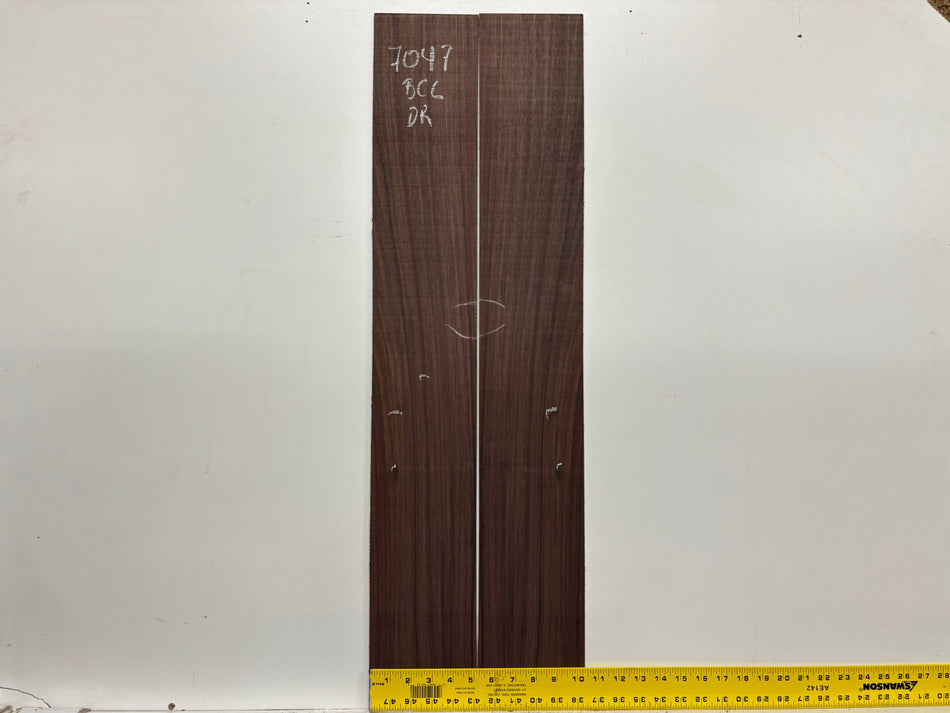 Segundos juegos de fondo y aros de caoba hondureña genuina