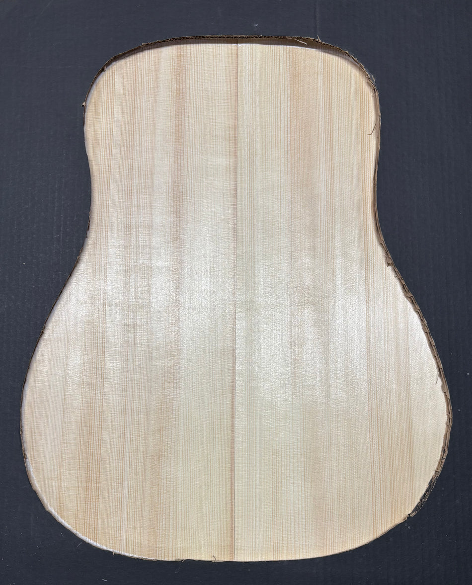 Engelmann Spruce Guitar Top For Dreadnought Guitars ES AA #2033