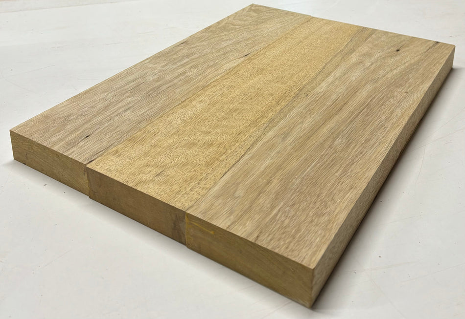 Black Limba Guitar Body Blank - 21" x 14-1/2" x 1-1/2", 10 Lbs (3 Pcs Glued) #201