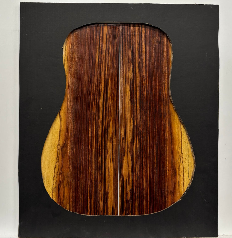 Royal Red Tamarind Dreadnought Guitar Back and Side Set #716