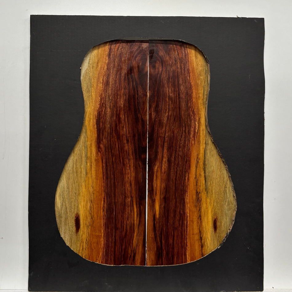 Royal Red Tamarind Dreadnought Guitar Back and Side Set #717