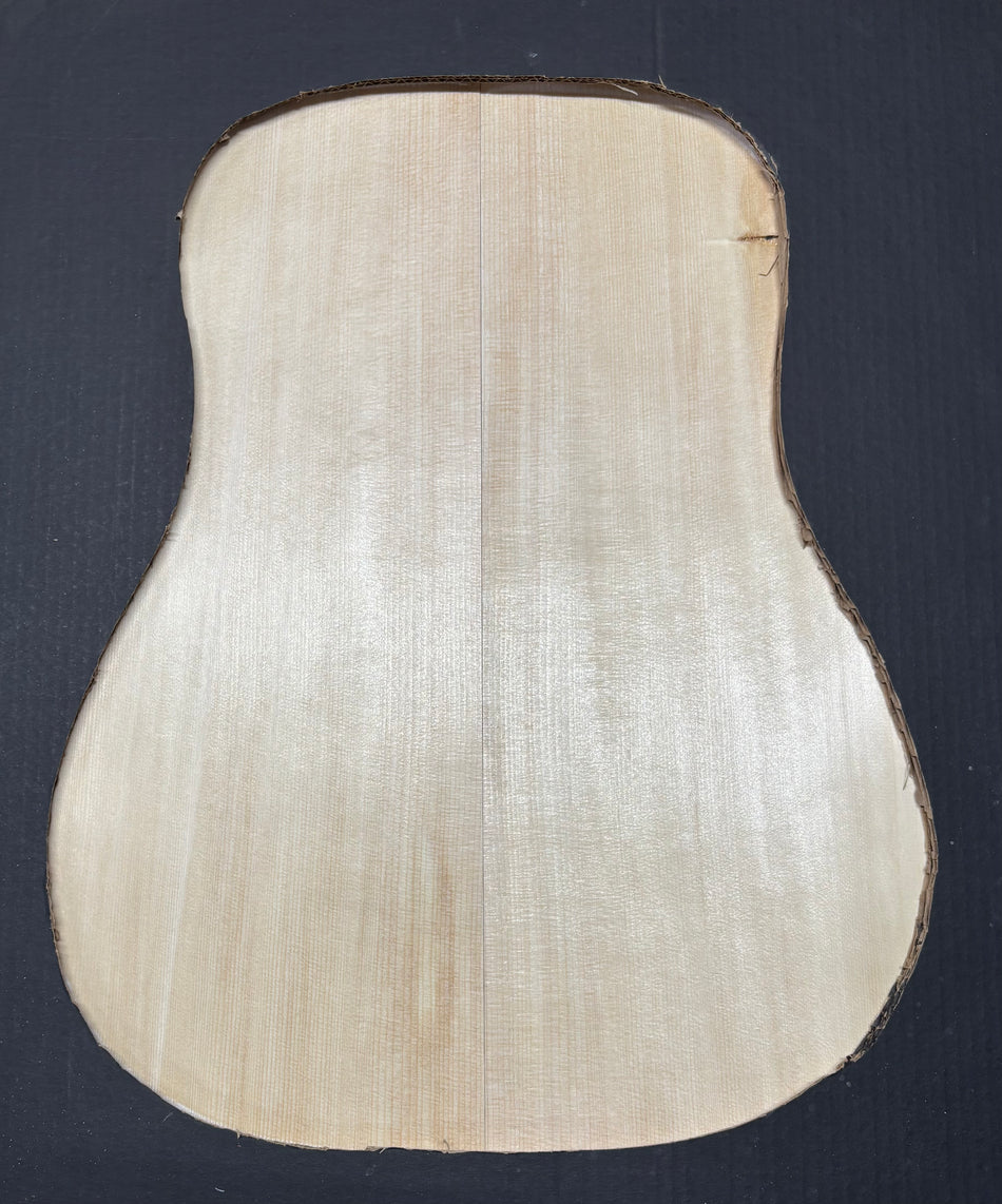 Engelmann Spruce Guitar Top For Dreadnought Guitars ES AA #2052