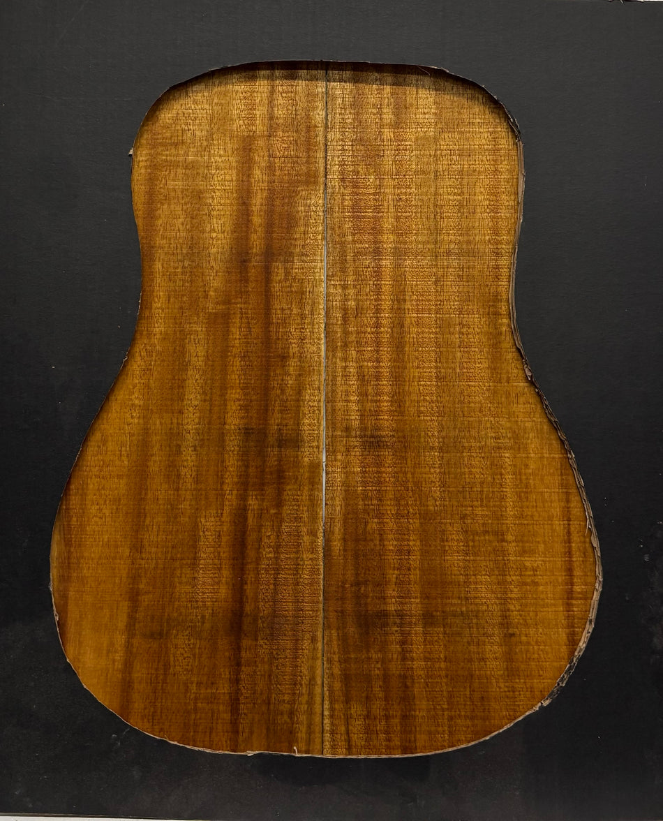 Golden Acacia Dreadnought Guitar Back & Side Set #1025
