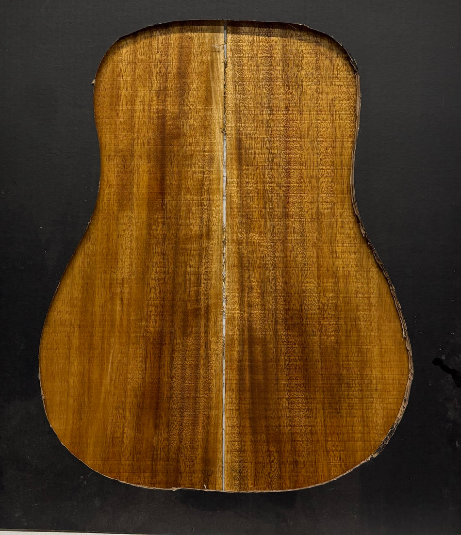 Golden Acacia Dreadnought Guitar Back & Side Set #1027
