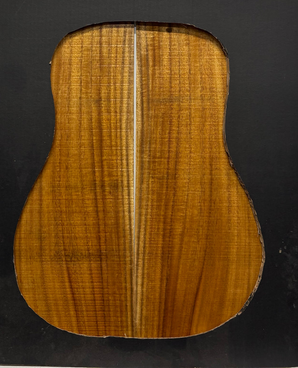 Golden Acacia Dreadnought Guitar Back & Side Set #1028