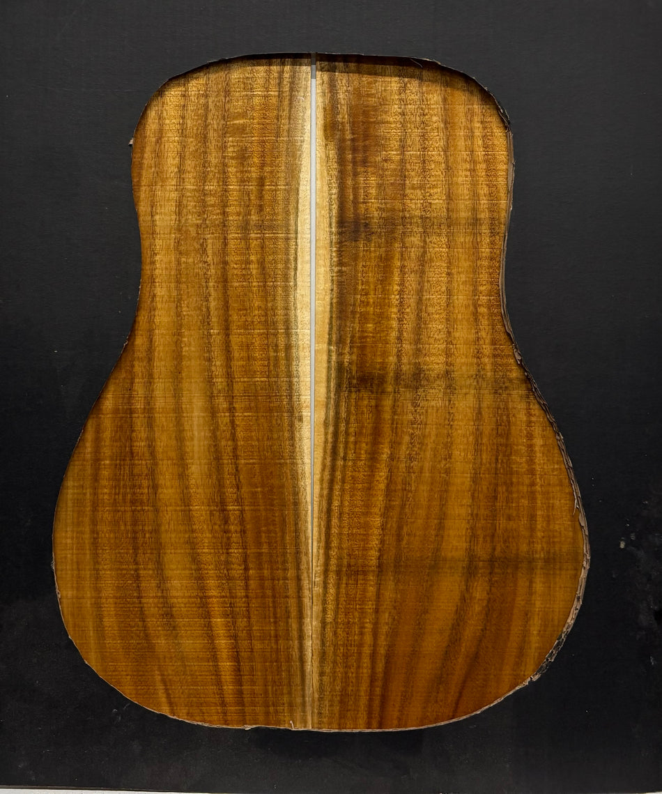 Golden Acacia Dreadnought Guitar Back & Side Set #1029