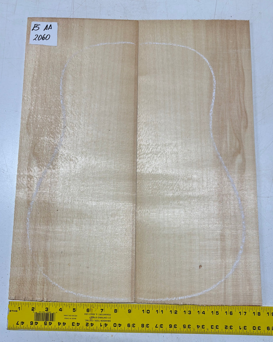 Engelmann Spruce Guitar Top For Dreadnought Guitars ES AA #2060