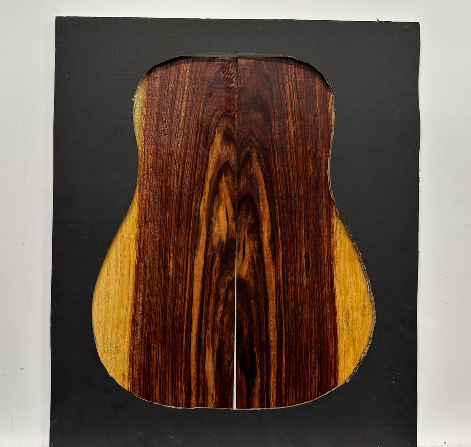 Royal Red Tamarind Dreadnought Guitar Back and Side Set #726