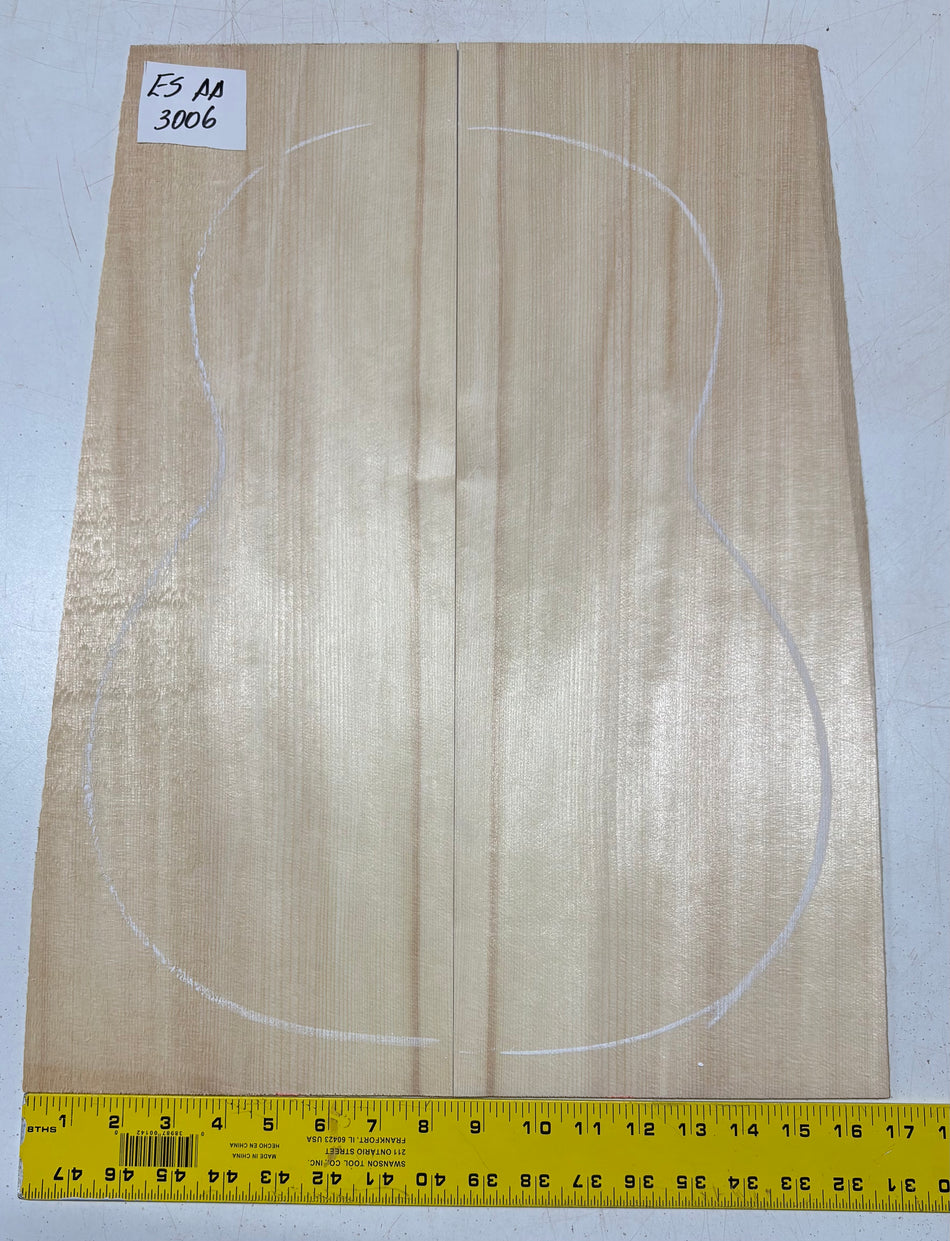 Engelmann Spruce Guitar Top For Classical Guitars ES AA #3006