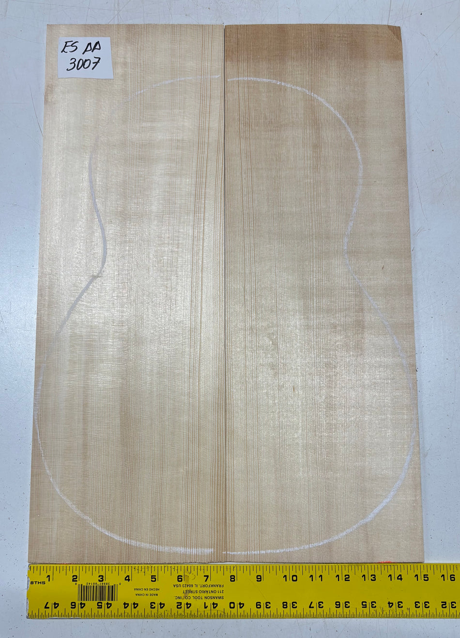 Engelmann Spruce Guitar Top For Classical Guitars ES AA #3007