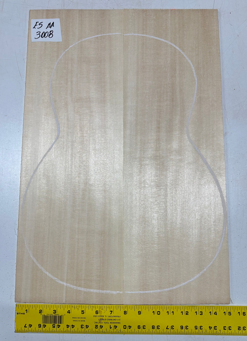 Engelmann Spruce Guitar Top For Classical Guitars ES AA #3008
