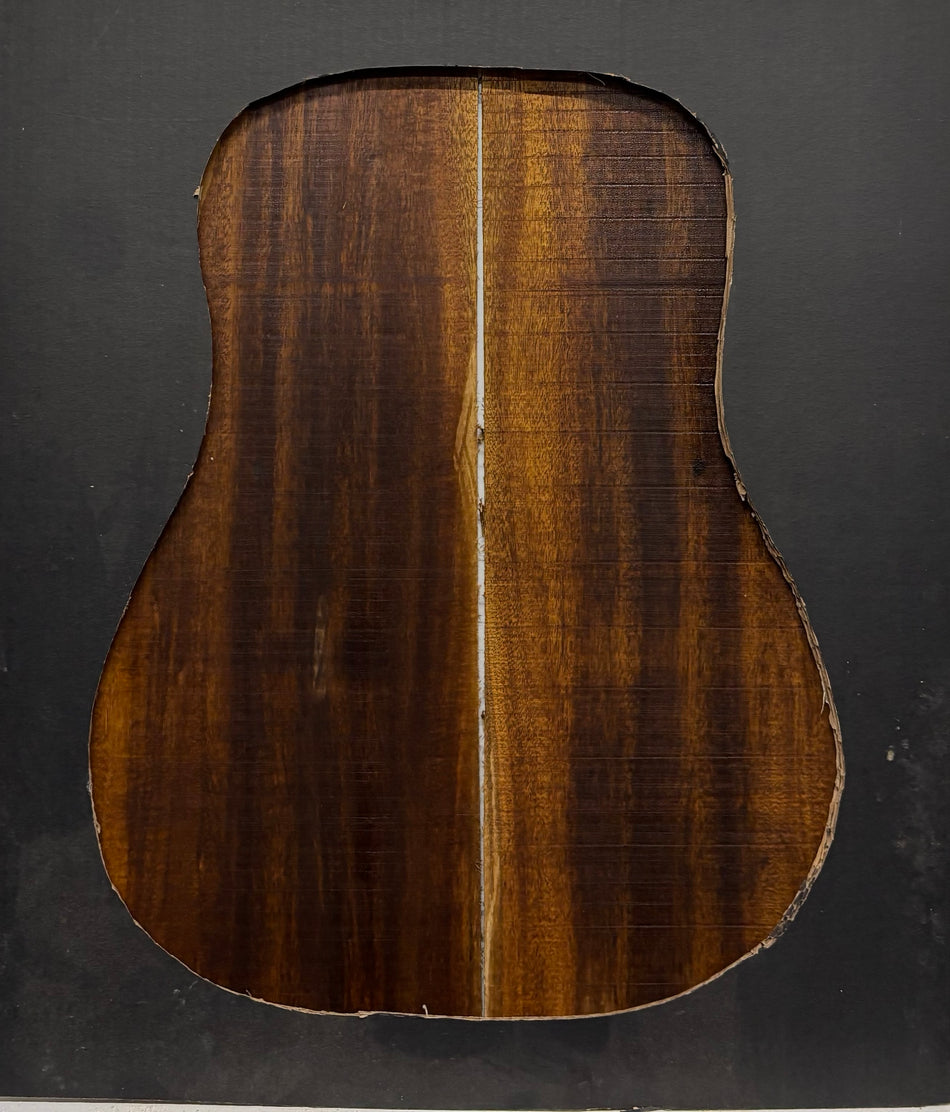 Golden Acacia Dreadnought Guitar Back & Side Set #1041