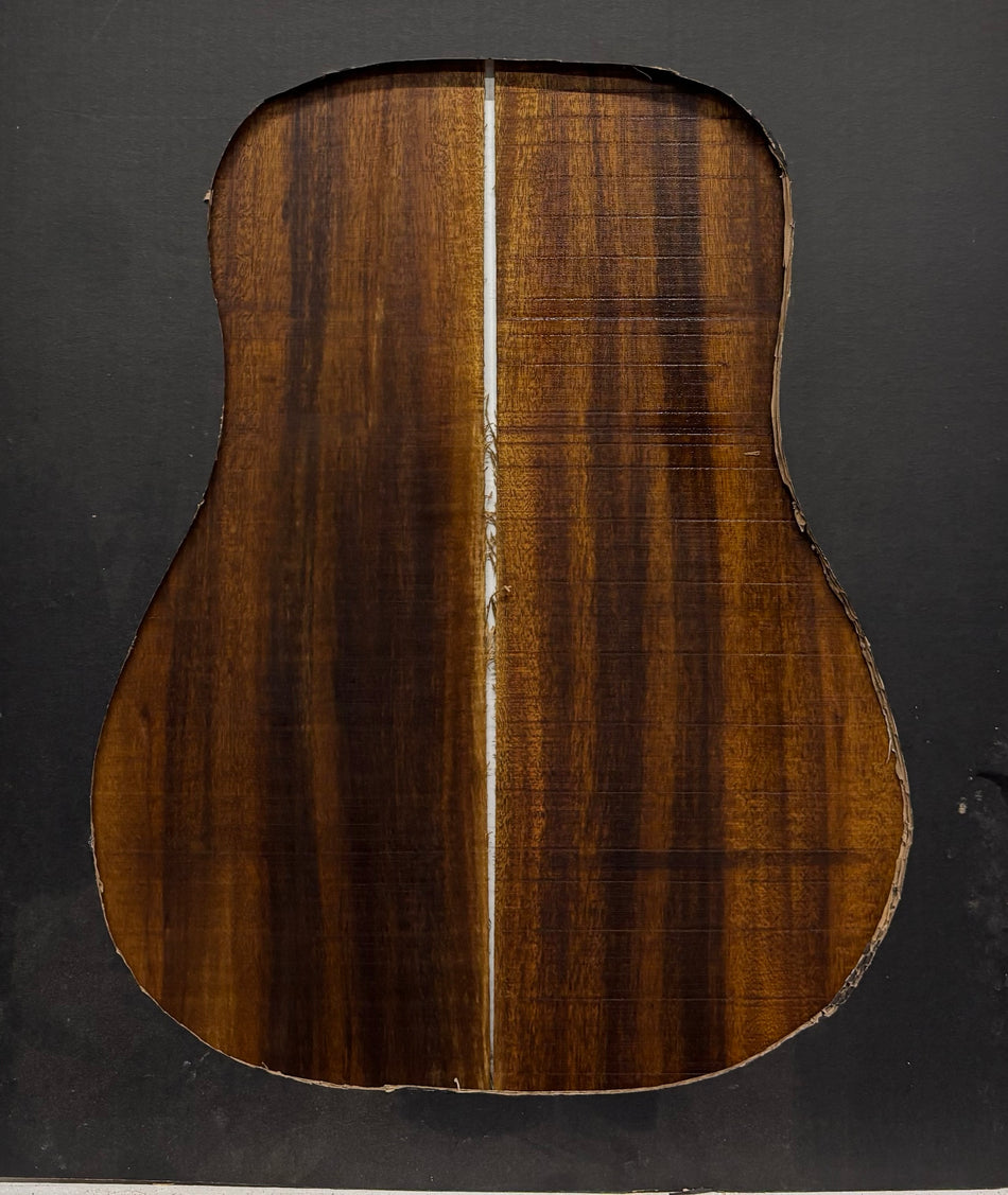 Golden Acacia Dreadnought Guitar Back & Side Set #1042