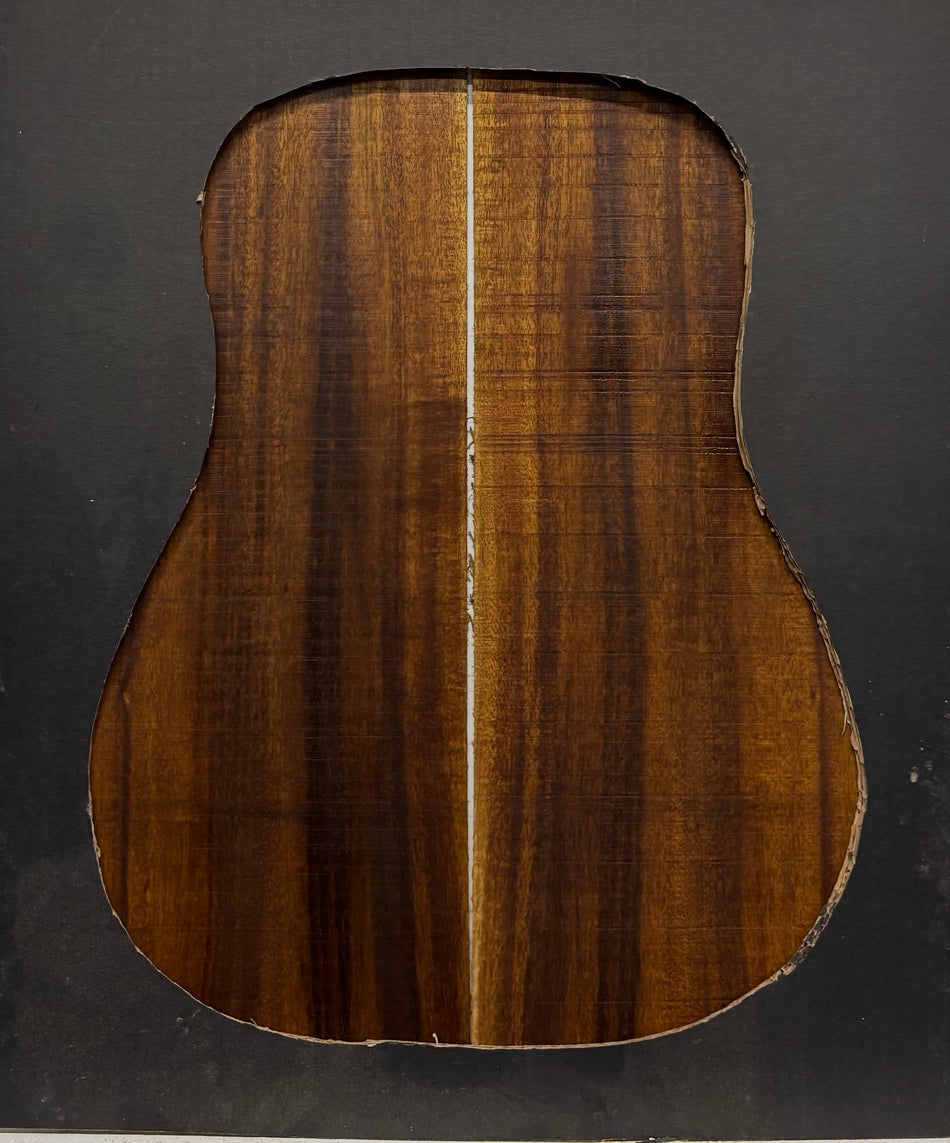 Golden Acacia Dreadnought Guitar Back & Side Set #1043